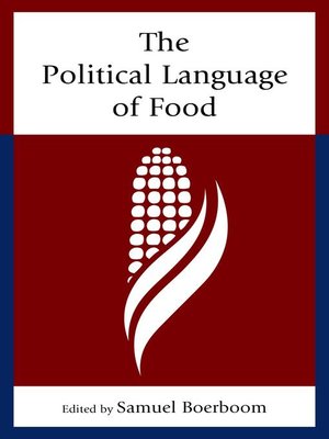 cover image of The Political Language of Food